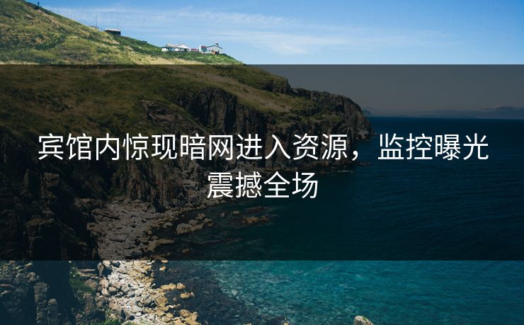 宾馆内惊现暗网进入资源，监控曝光震撼全场
